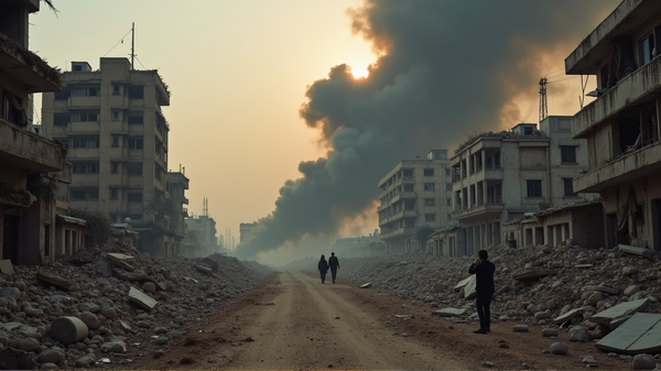 停戦緊張の中でイスラエルがガザを攻撃、緊張が高まる