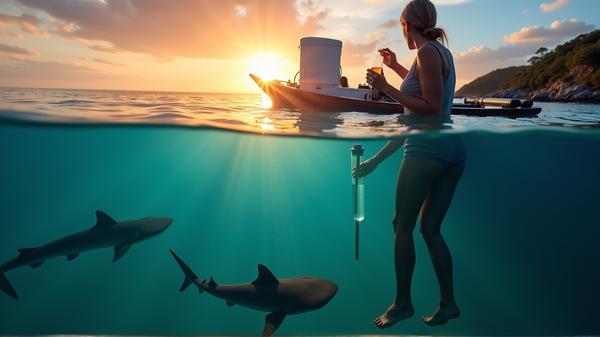 革命的なeDNAテストがハンマーヘッドシャークの隠れた姿を明らかに