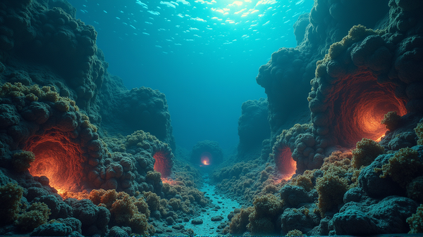 信じられない深海の驚異: 生命で溢れる隠れたホットスポット