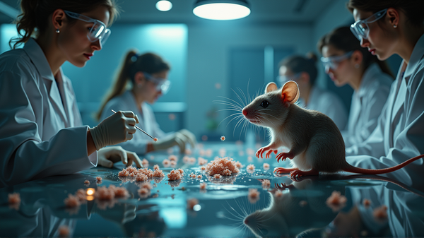 宇宙から帰還したマウス：地球外生命の秘密を解き明かす