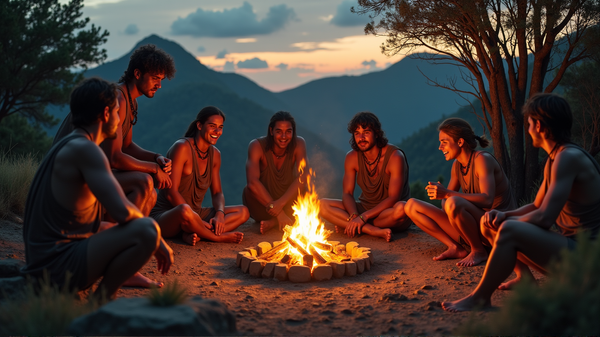 古代の炎：火の支配が新たな理論を引き起こす