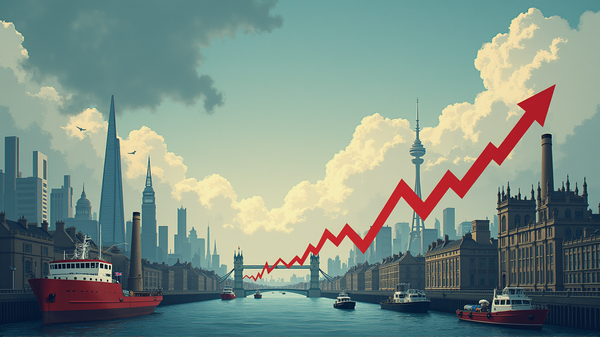 予想外の不況：不確実性が漂う中、英国経済が縮小